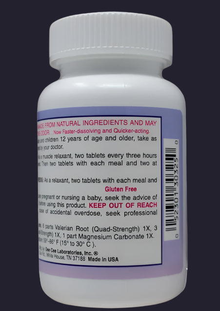Formula 303- Natural Muscle Relaxant- 60 Tablets