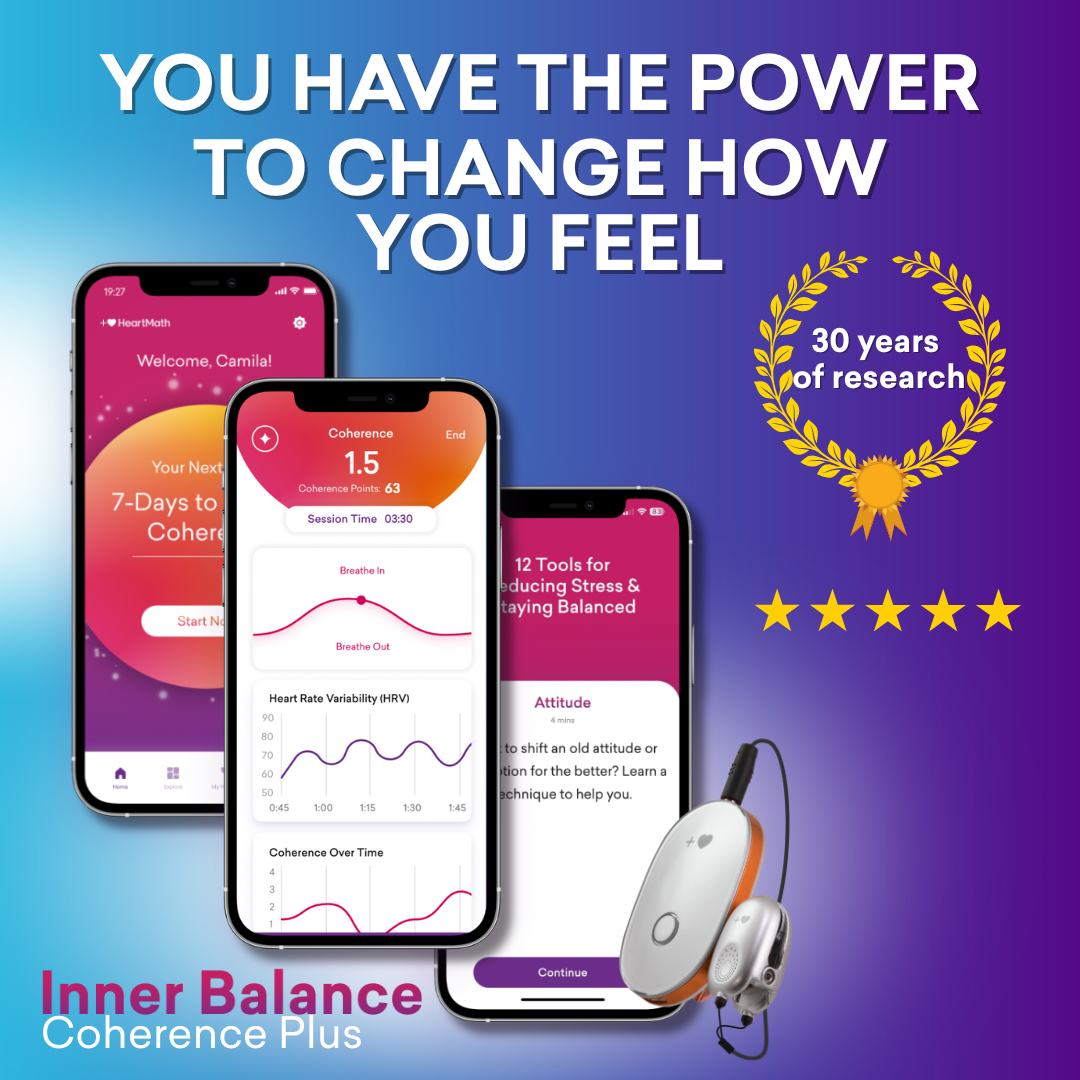 HeartMath Inner Balance™ Sensor & App