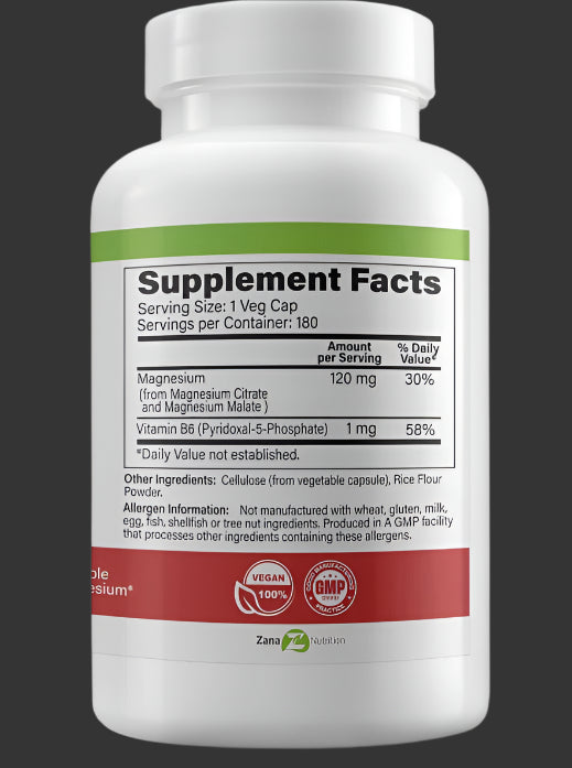 Zan-Mag Magnesium with B6