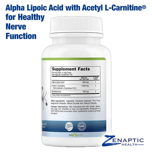 Alpha Lipoic Acid: w/ Acetyl L-Carnitine