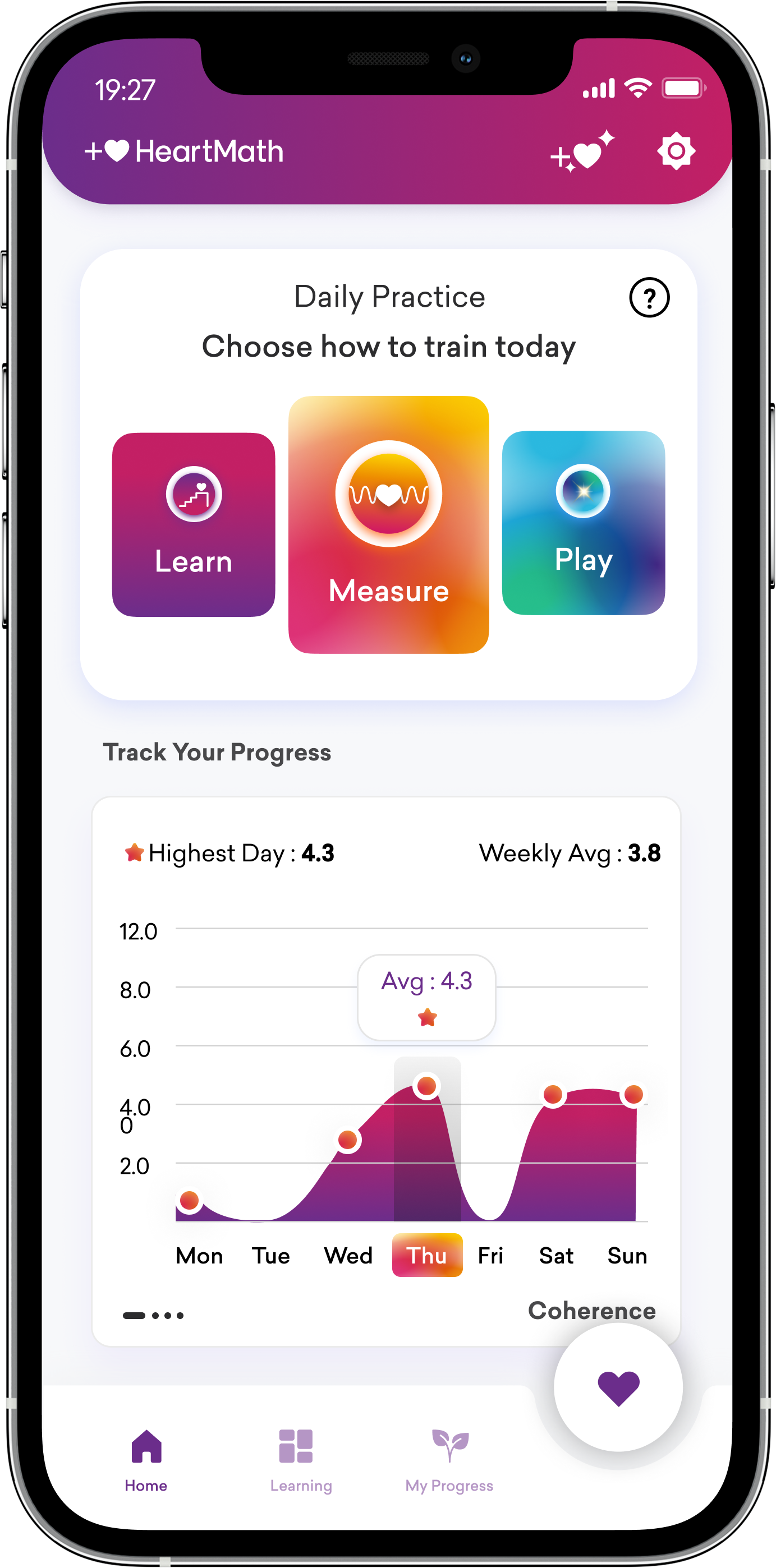 HeartMath Inner Balance™ Sensor & App