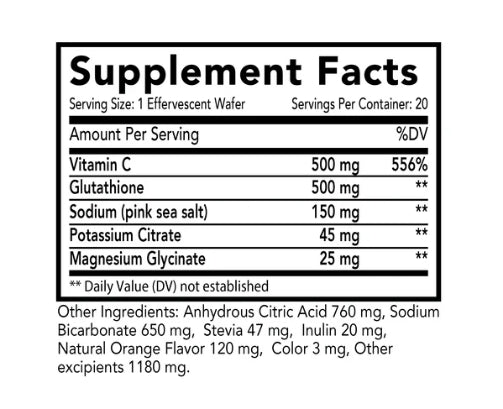 Essential Glutathione Effervescent