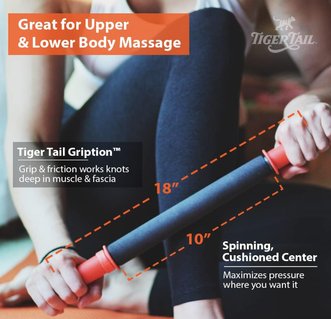 Tiger Tail- Foam Roller Stick