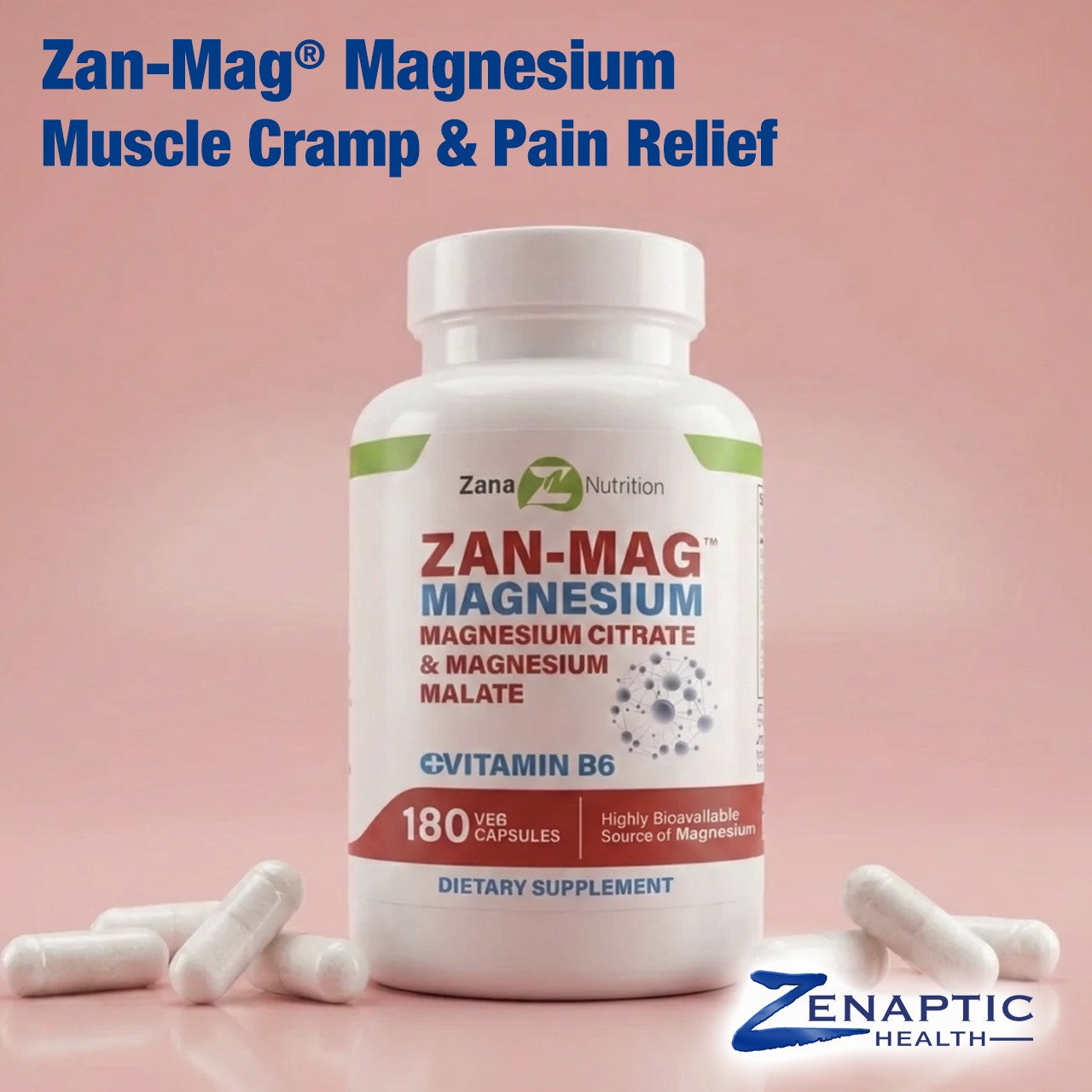 Zan-Mag Magnesium with B6