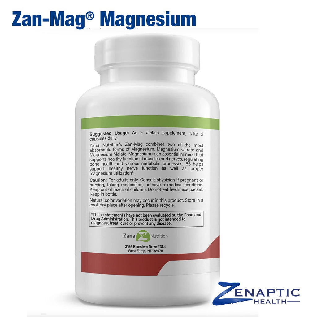 Zan-Mag Magnesium with B6