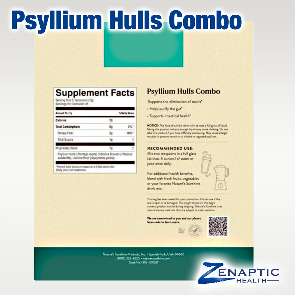 Nature's Sunshine Psyllium Hulls Combo powder